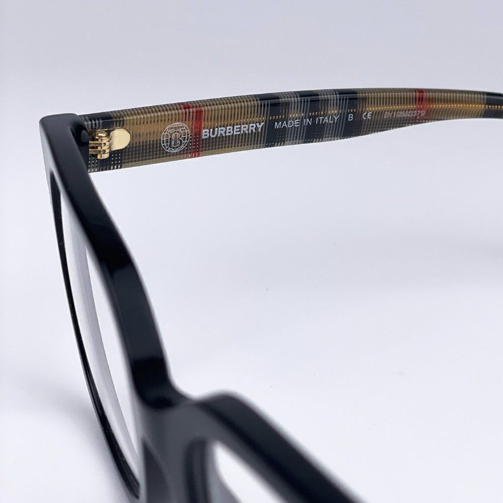 NEW Burberry Evelyn BE2347 3942  Black Square Women Eyeglasses - Picture 8 of 9